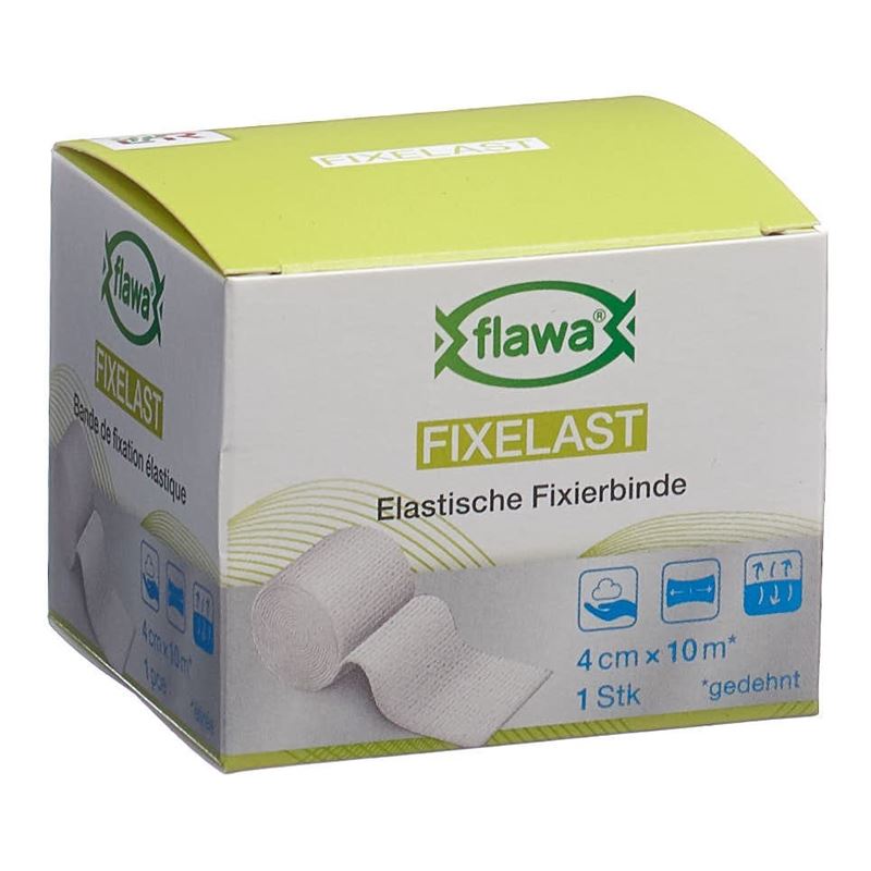 FLAWA Fixelast Fixierbinde 4cmx10m