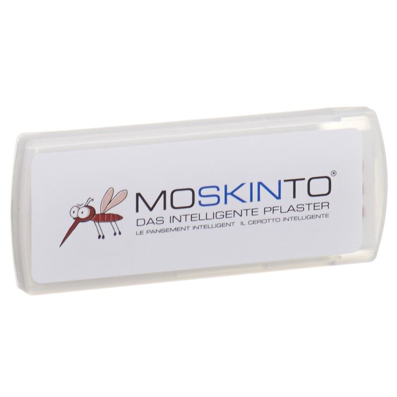MOSKINTO Insektenstichpflaster Schiebebox 24 Stk