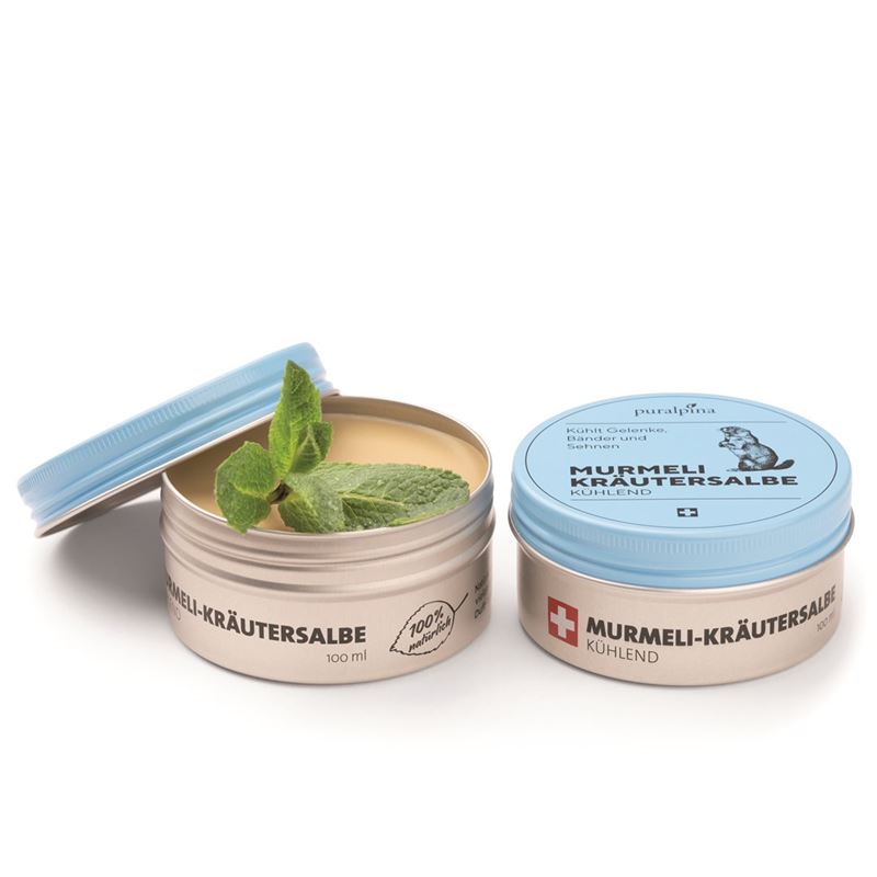 PURALPINA Murmeli-Kräutersalbe kühlend 100 ml