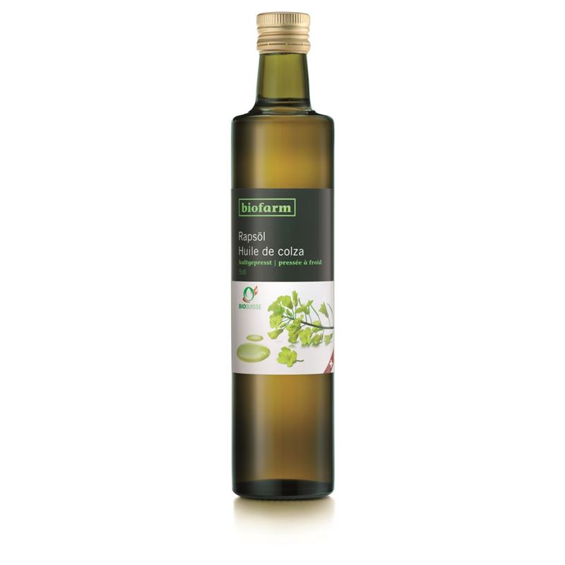 BIOFARM Rapsöl Knospe CH Fl 5 dl