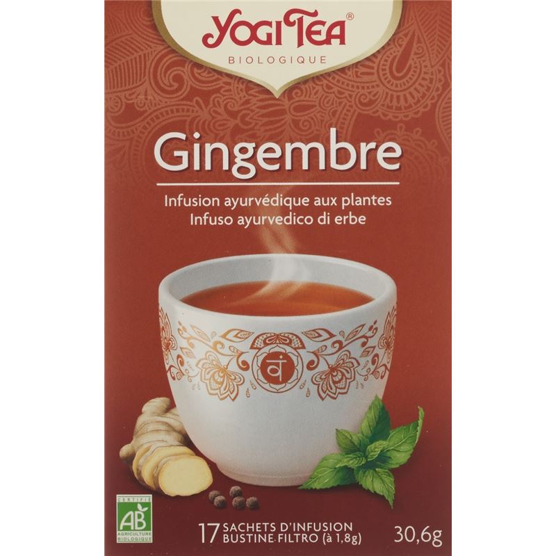 YOGI TEA Ingwer Tee 17 Btl 1.8 g