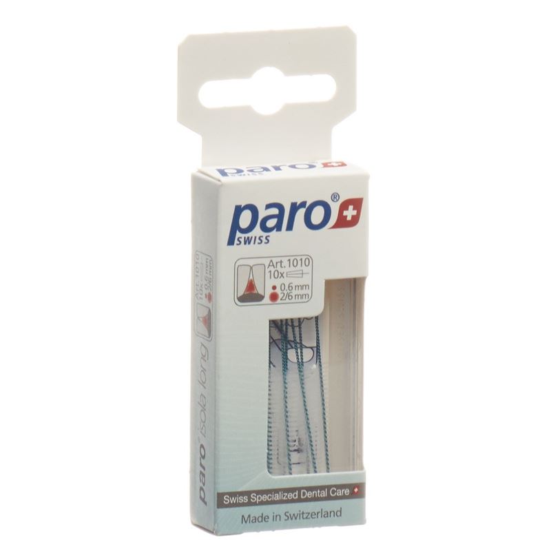 PARO ISOLA LONG 2/6mm x-fein blau konisch 10 Stk