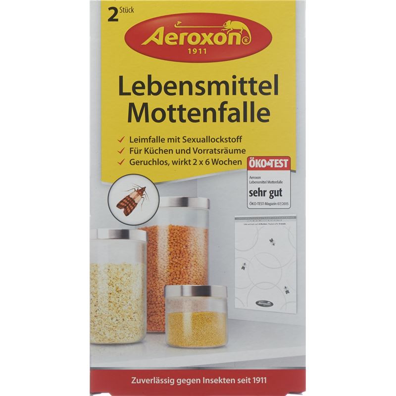 AEROXON Lebensmittelmotten-Fallen 2 Stk