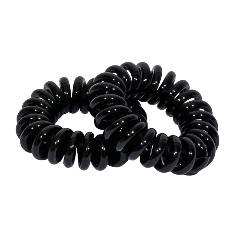 HERBA Haarbinder 3.8cm schwarz 2 Stk