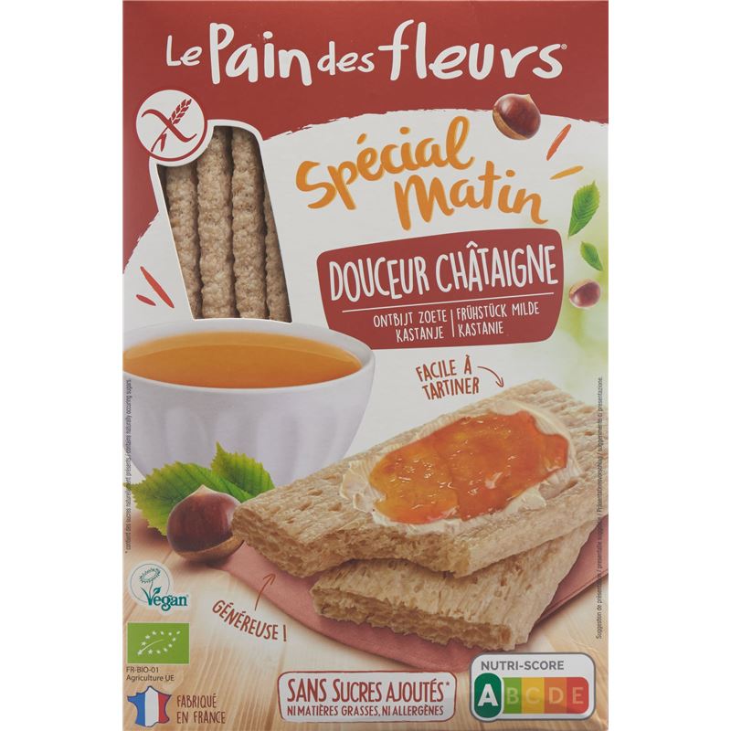BLUMENBROT Spécial Matin Kastanie Bio 230 g