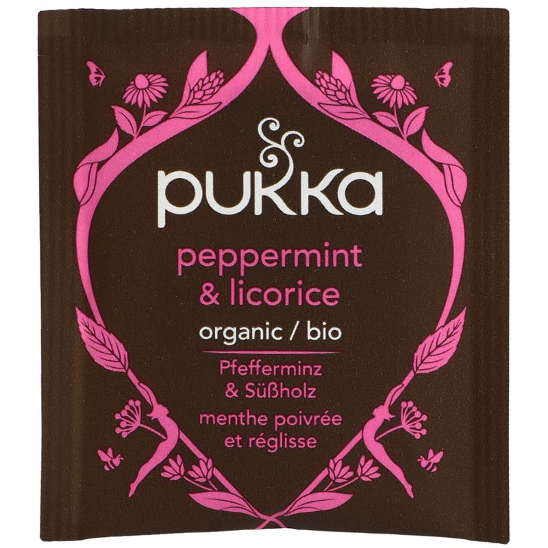 PUKKA Pfefferminz&Süssholz Tee Bio Btl 20 Stk
