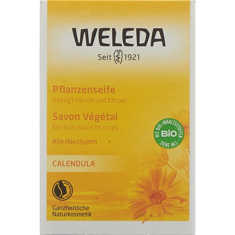 WELEDA BABY Calendula Pflanzenseife 100 g