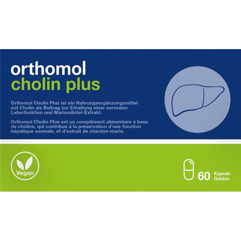 ORTHOMOL Cholin Plus Kaps 60 Stk