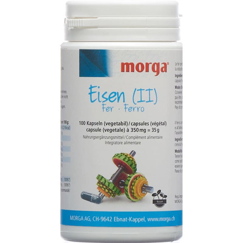 MORGA Eisen (II) Vegicaps 100 Stk