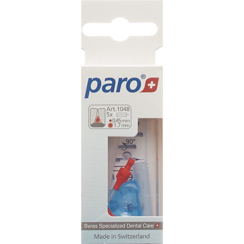 PARO ISOLA F 1.7mm xxxx-fein rot zyl 5 Stk
