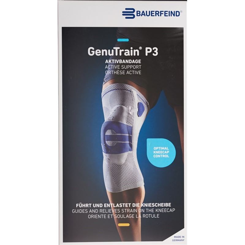 GENUTRAIN P3 Aktivbandage Gr5 links titan