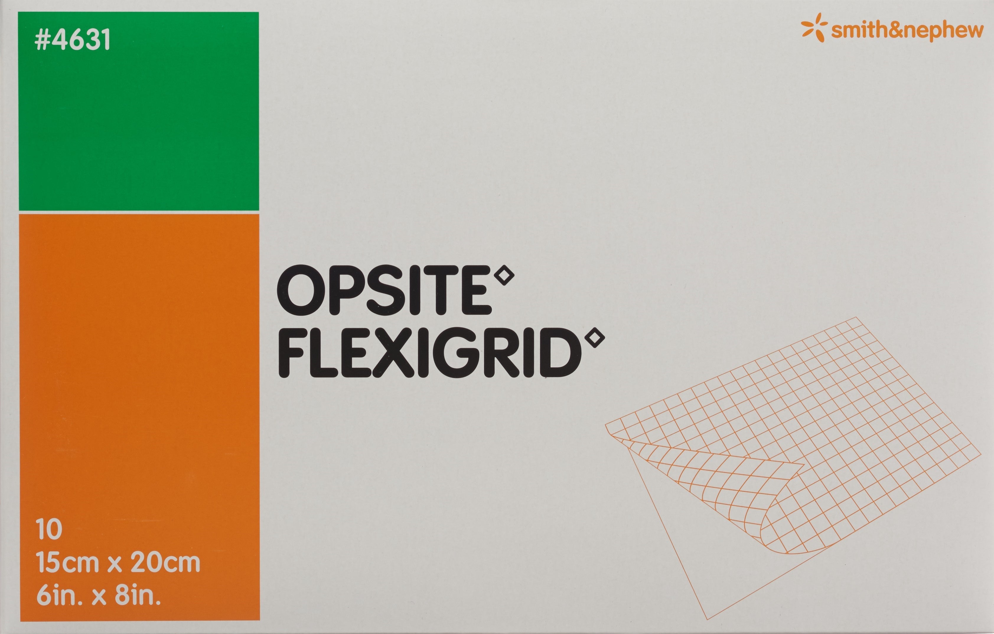 OPSITE FLEXIGRID Wundverband 15x20cm 10 Btl