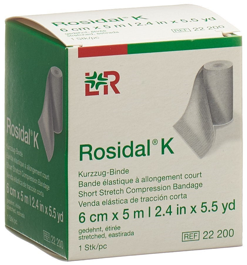 ROSIDAL K Kurzzug-Binde 6cmx5m