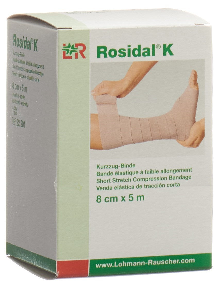 ROSIDAL K Kurzzug-Binde 8cmx5m