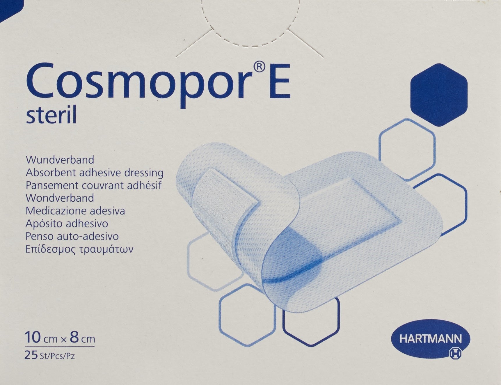 COSMOPOR E Schnellverband 10cmx8cm steril 25 Stk