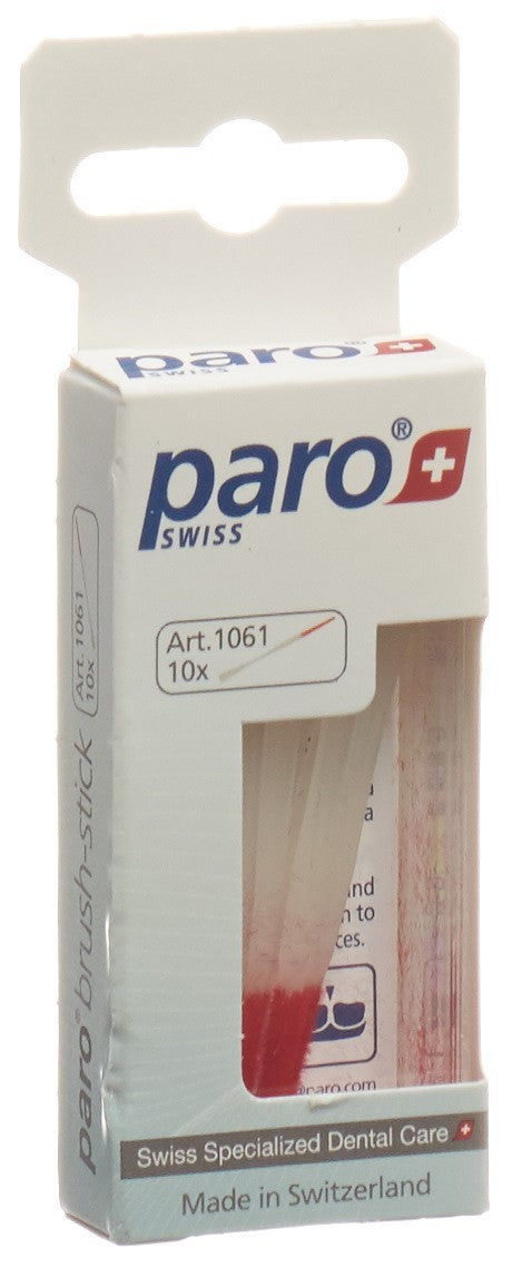 PARO BRUSH STICKS Kunst-Zahnstocher 10 Stk