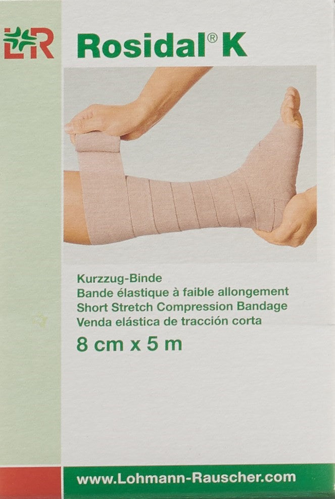 ROSIDAL K Kurzzug-Binde 8cmx5m