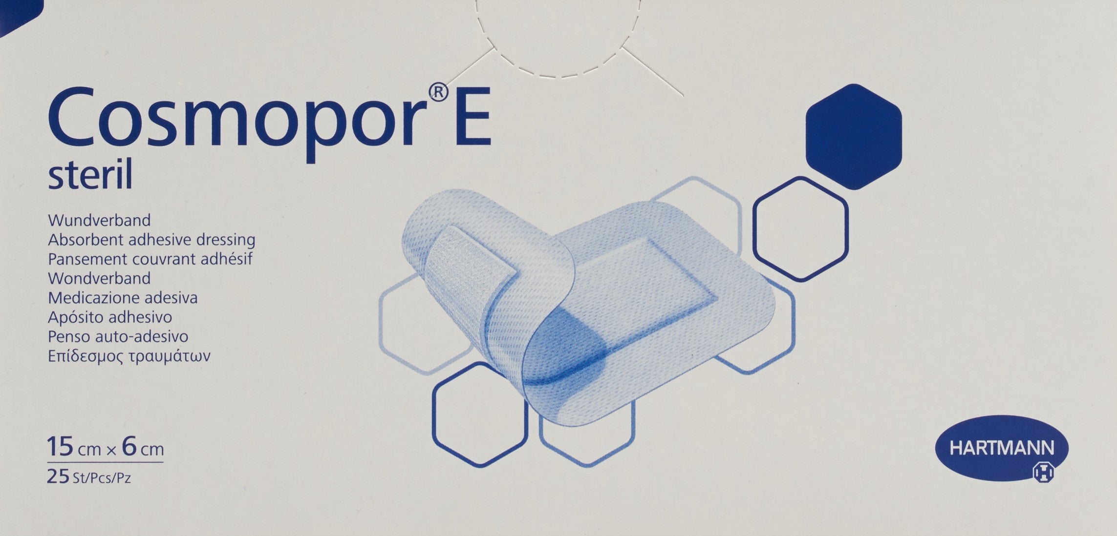 COSMOPOR E Schnellverband 15cmx6cm steril 25 Stk