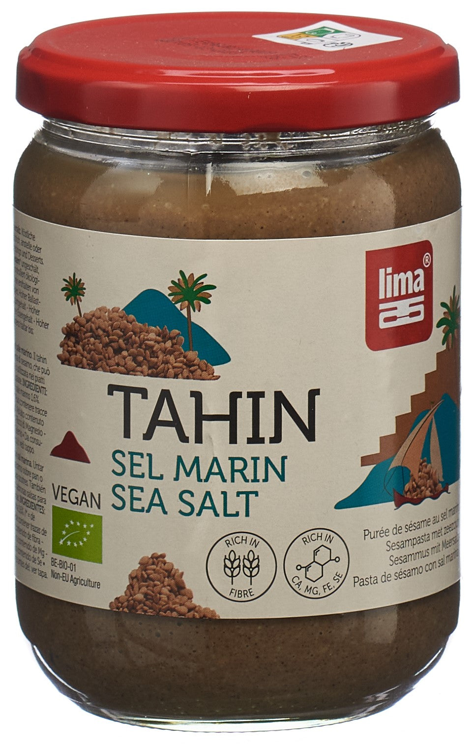 LIMA Tahin mit Salz Glas 500 g