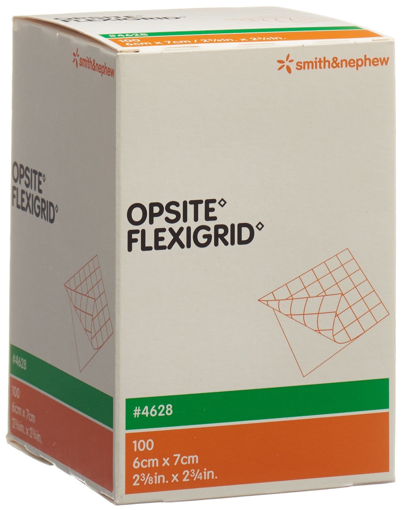 OPSITE FLEXIGRID Wundverband 6x7cm 100 Btl