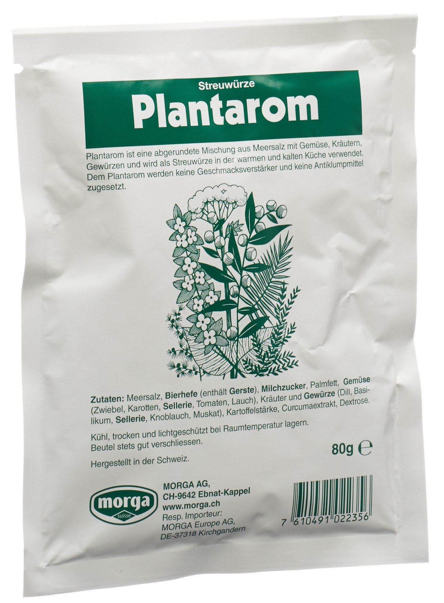 MORGA Plantarom Streuwürze Btl 80 g