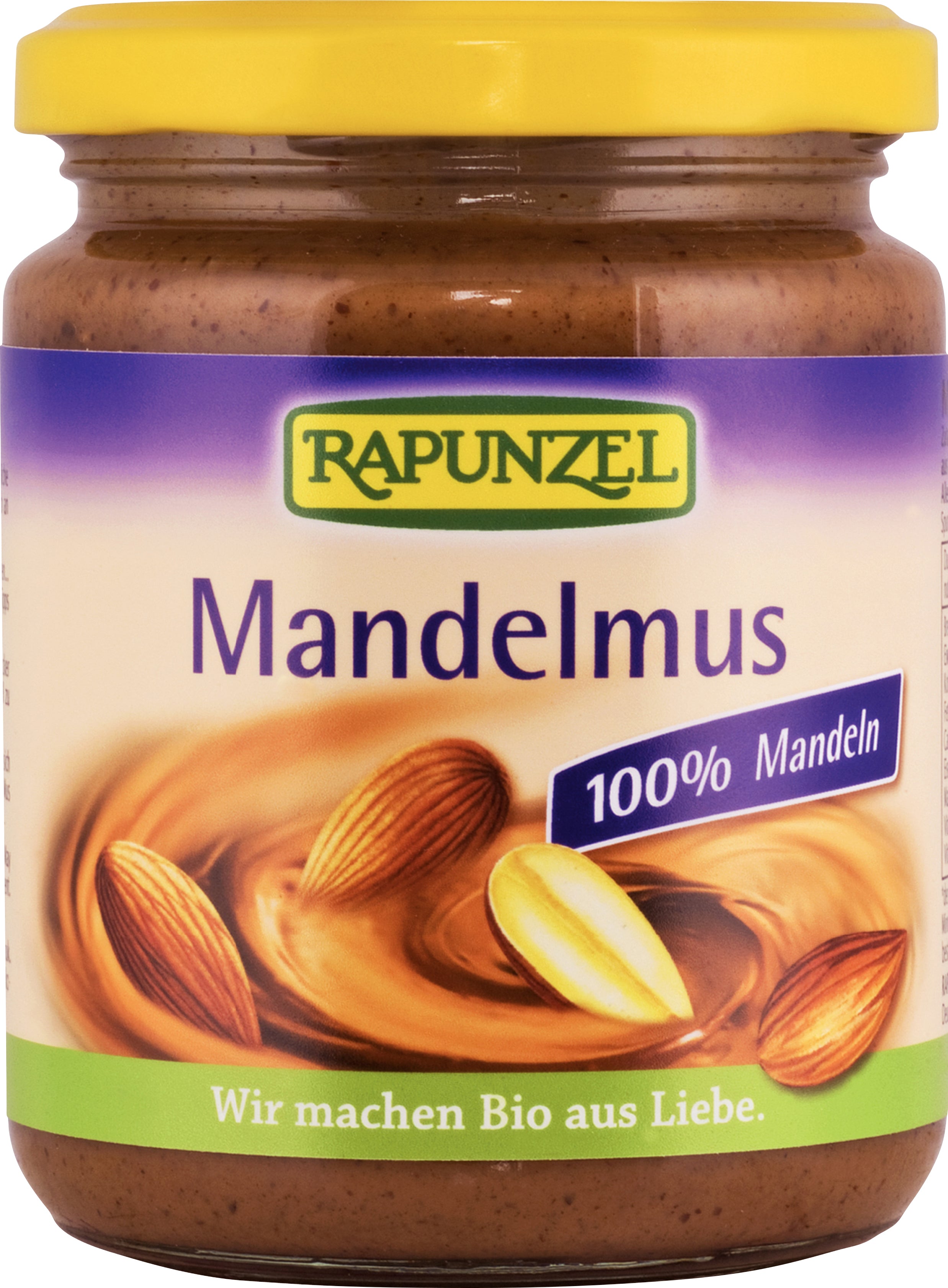 RAPUNZEL Mandelmus braun Bio Glas 250 g