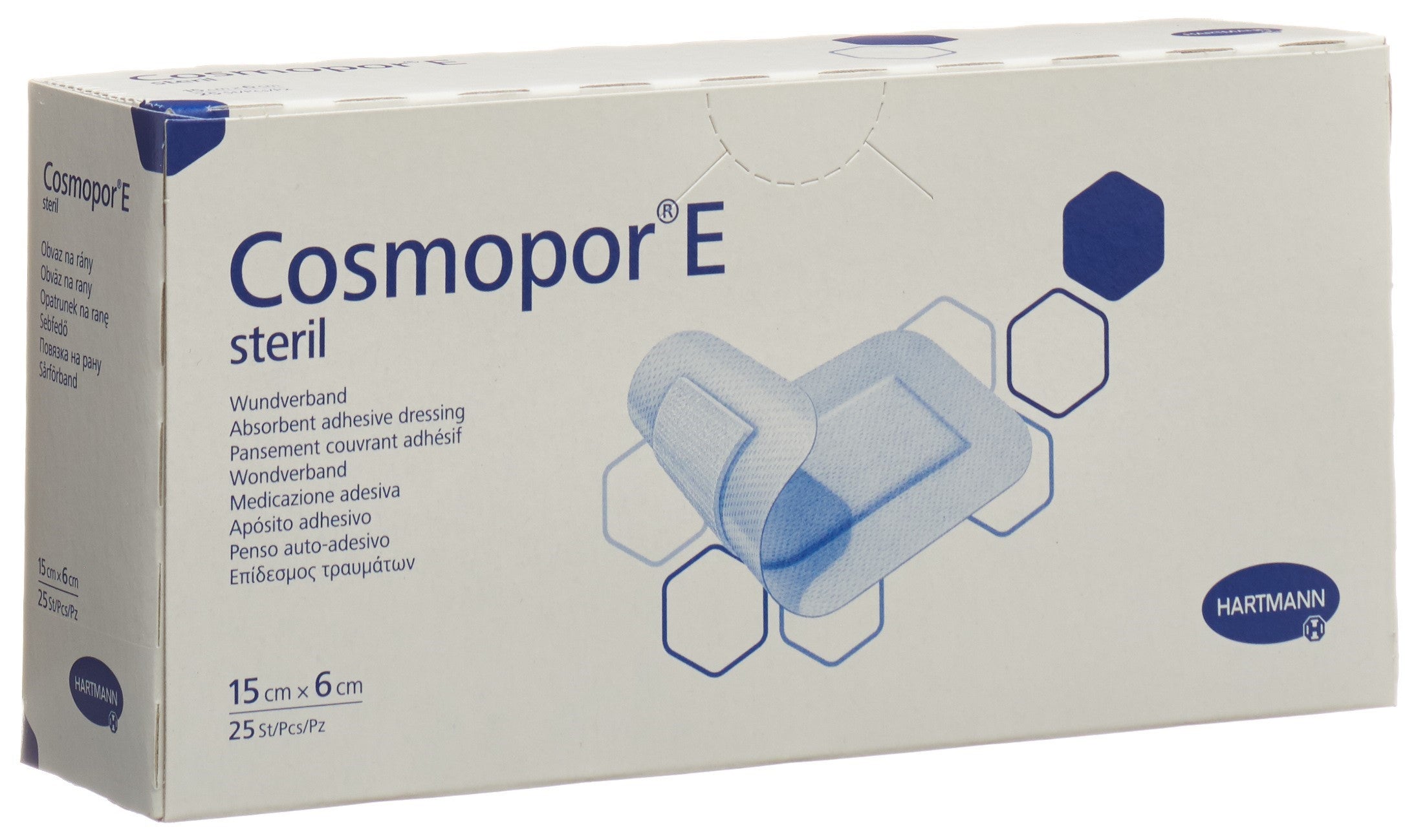 COSMOPOR E Schnellverband 15cmx6cm steril 25 Stk