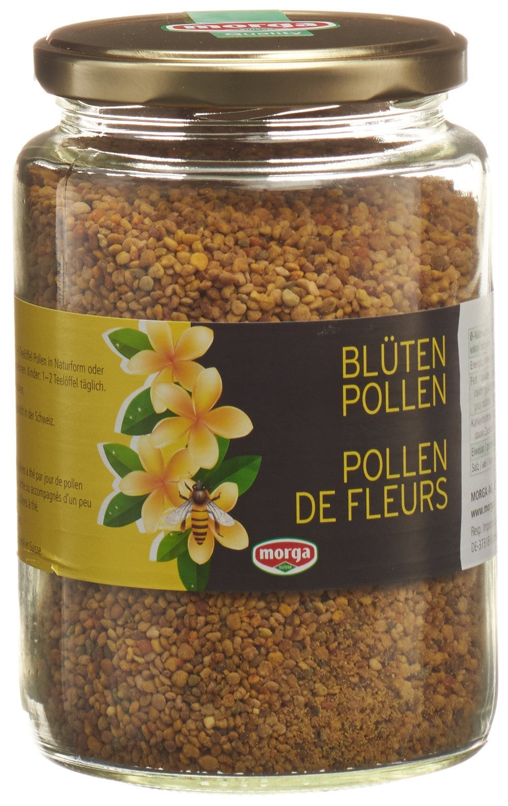 MORGA Blütenpollen Glas 450 g