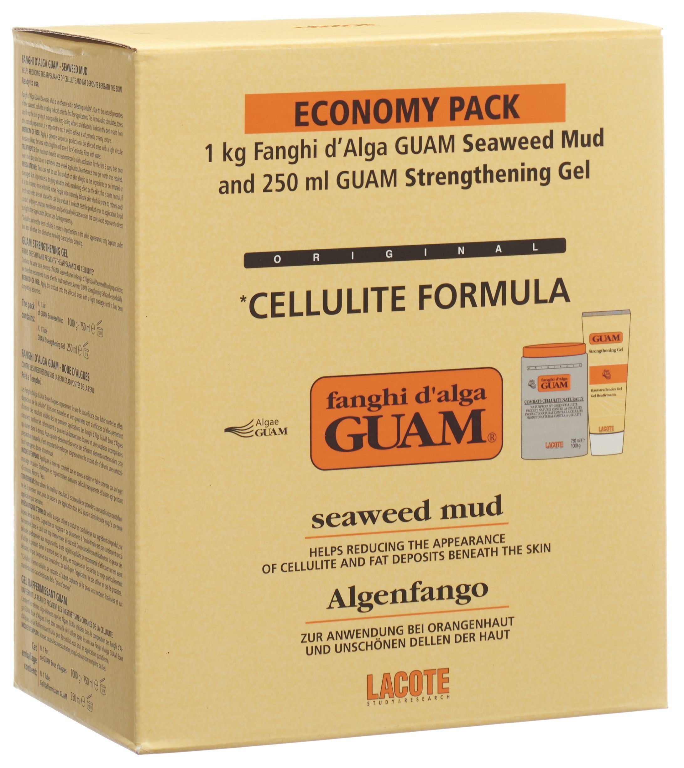 GUAM Algenfango classic Kurpackung 1kg + Gel