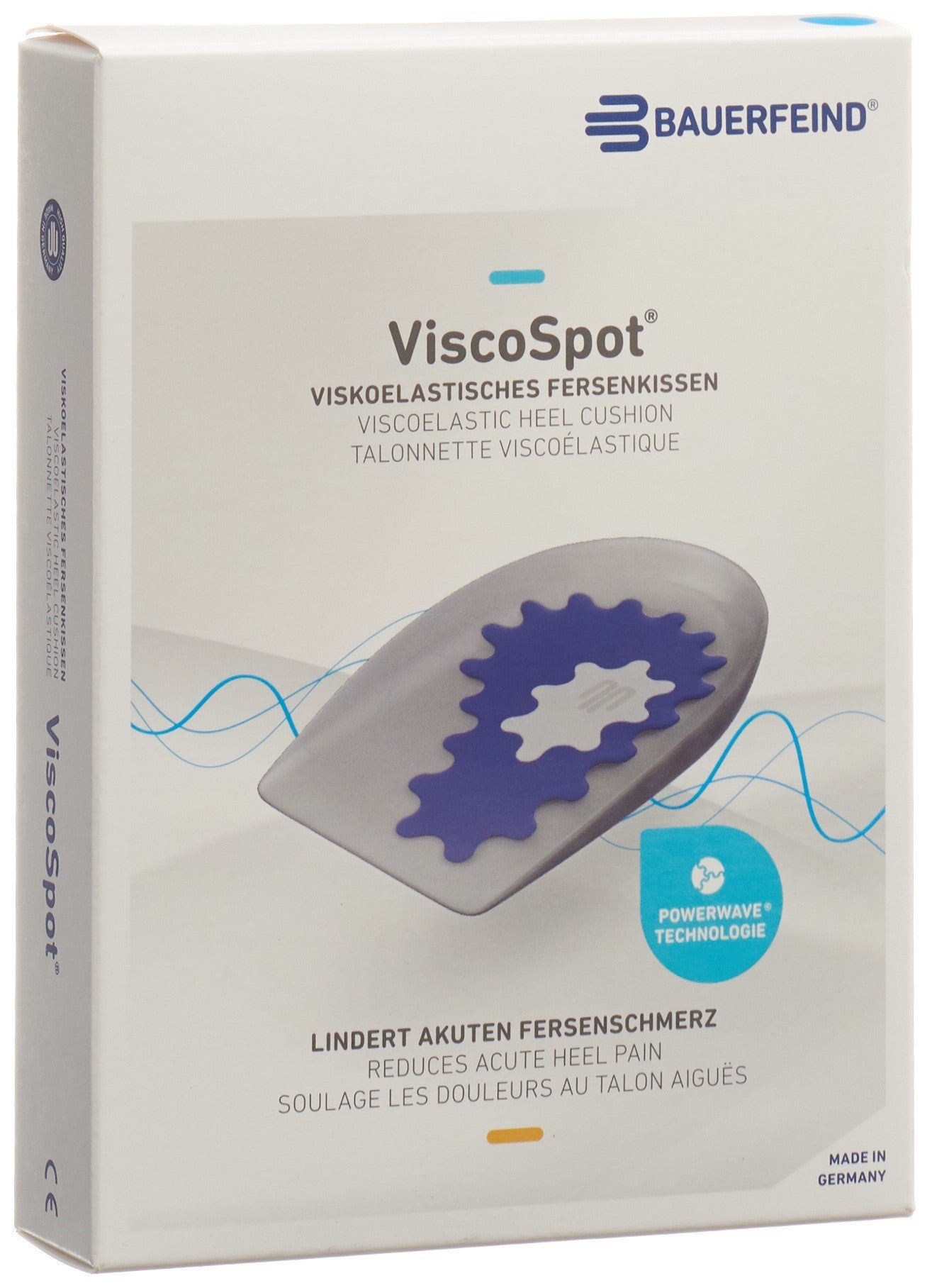 VISCOSPOT Fersenkissen Gr1 links 1 Paar