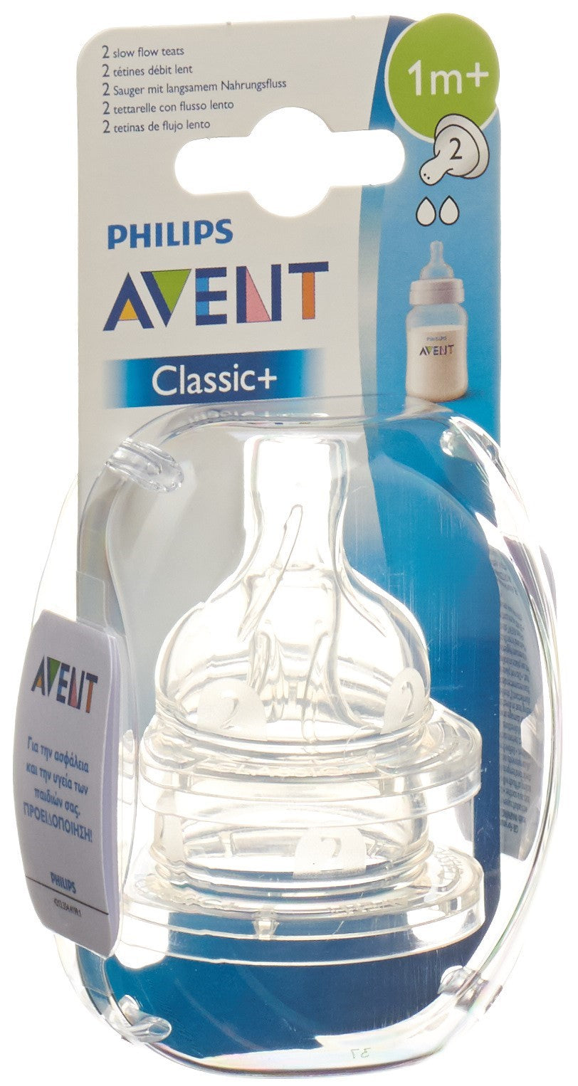 AVENT PHILIPS Tee Sauger 2 Loch 2 Stk