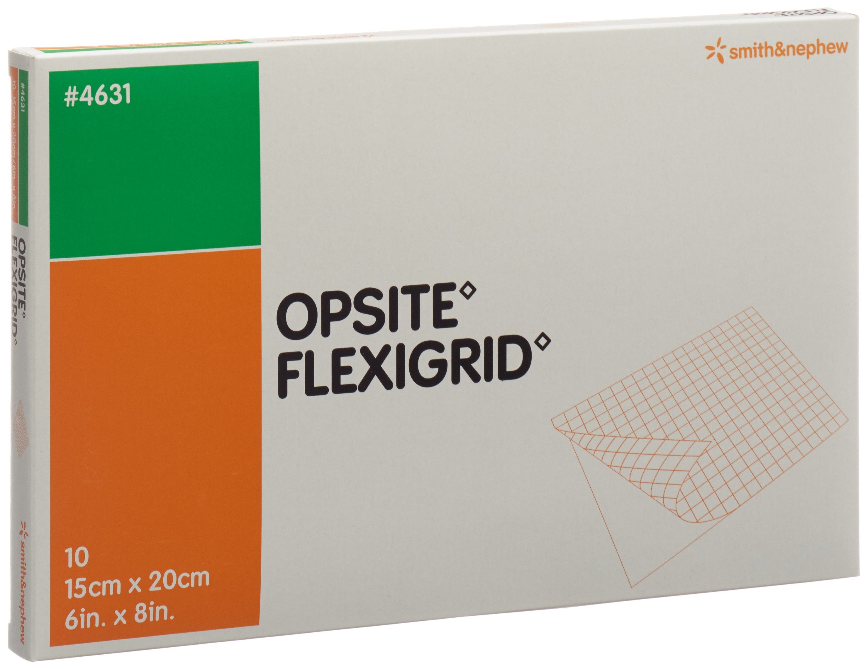 OPSITE FLEXIGRID Wundverband 15x20cm 10 Btl