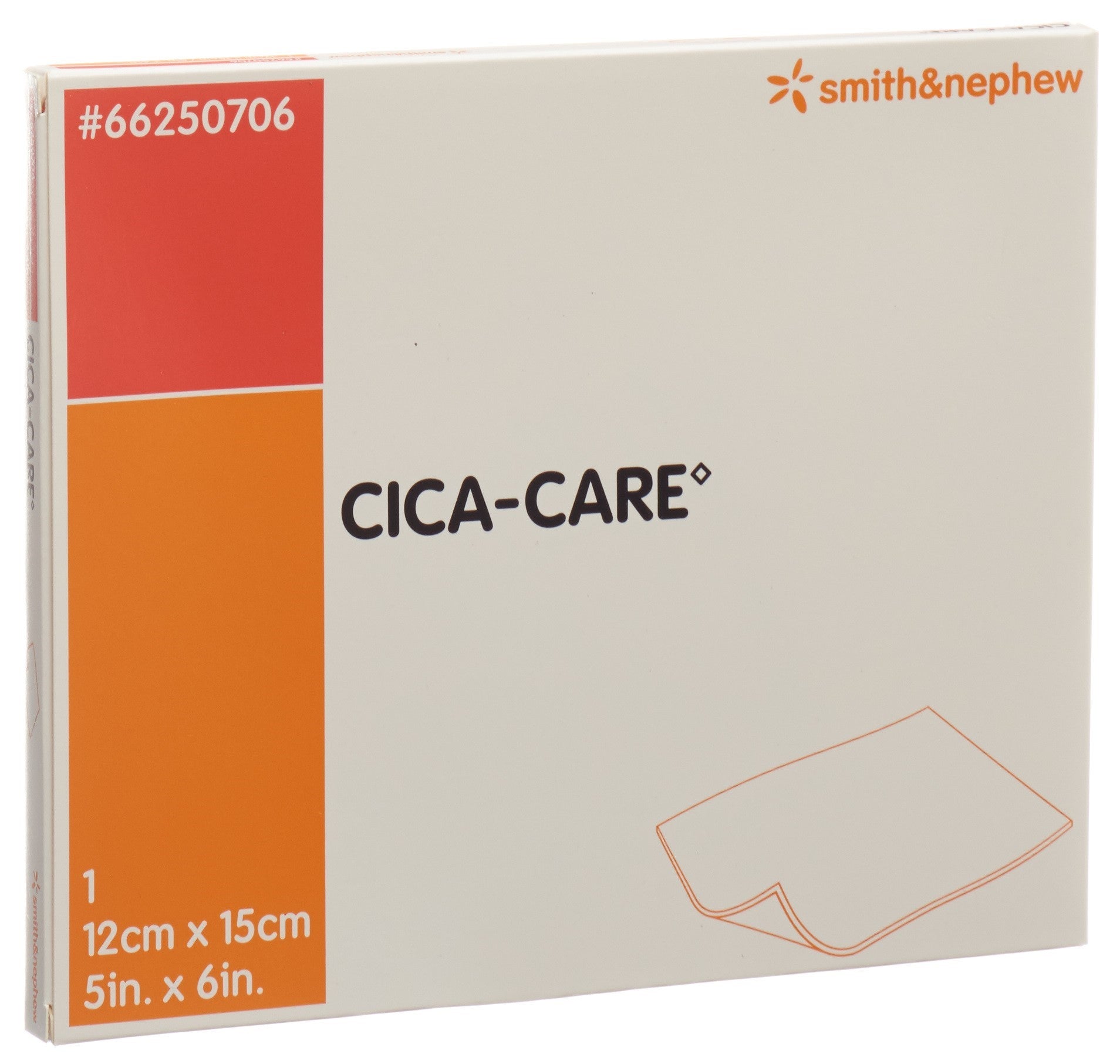 CICA-CARE Silikongel Verband 12x15cm Btl