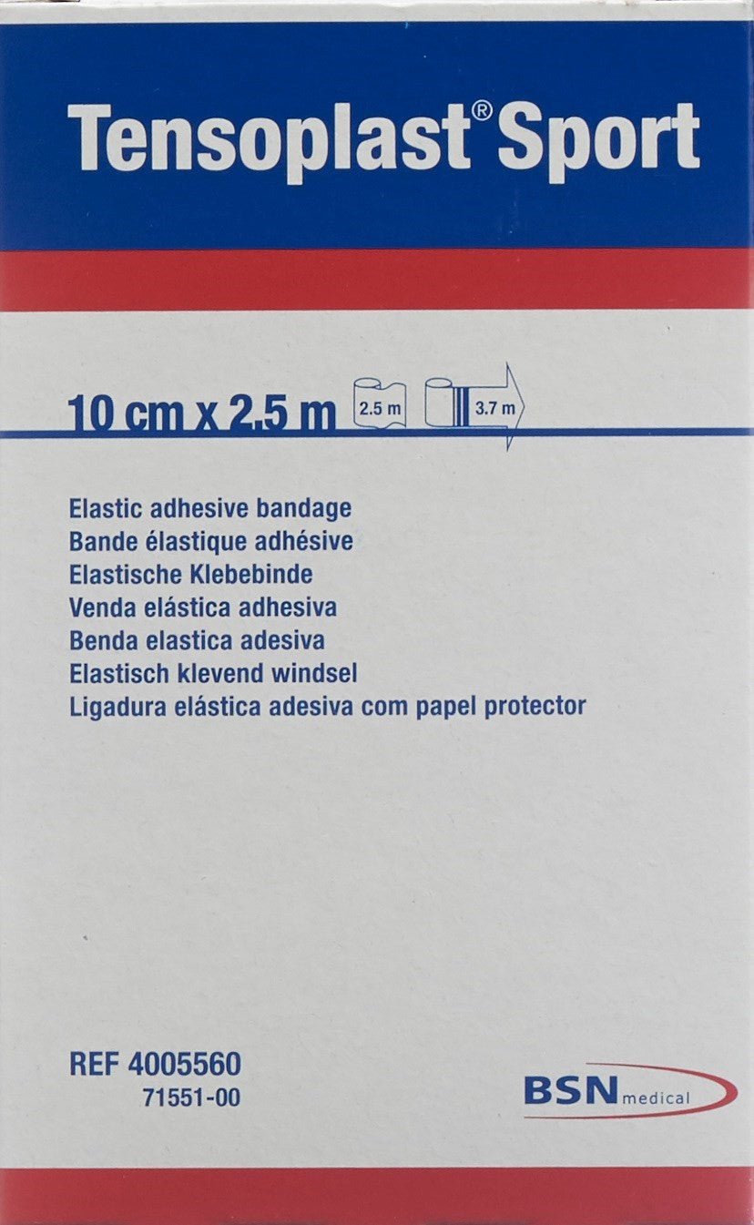 TENSOPLAST SPORT Elastisches Tape 10cmx2.5m