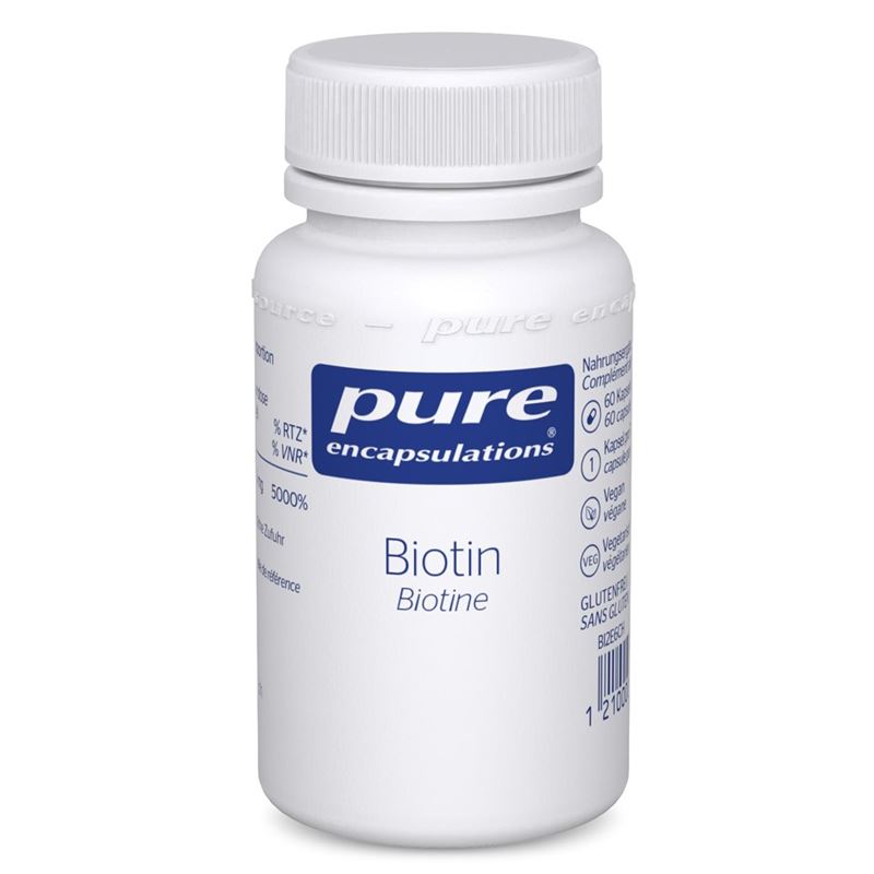 PURE Biotin Kaps Fl 60 Stk