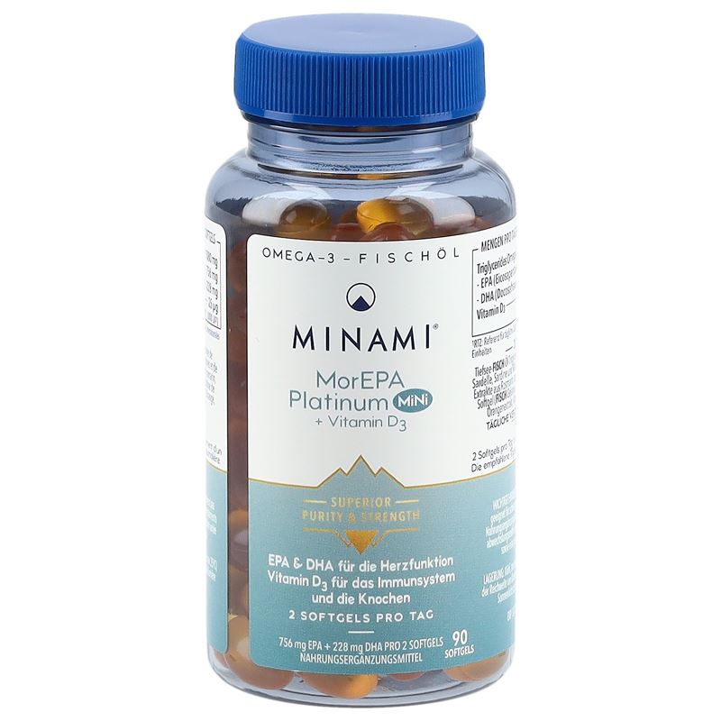 MINAMI MorEPA Platinum Mini Weichkaps Ds 90 Stk