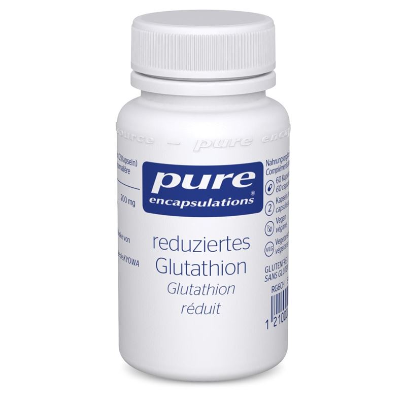 PURE reduziertes Glutathion Kaps Ds 60 Stk