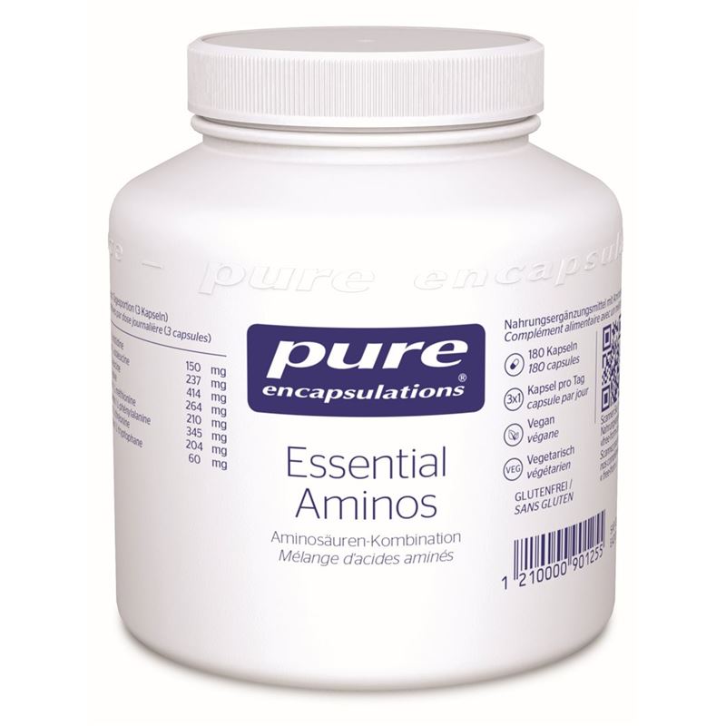 PURE Essential Aminos Kaps Ds 180 Stk