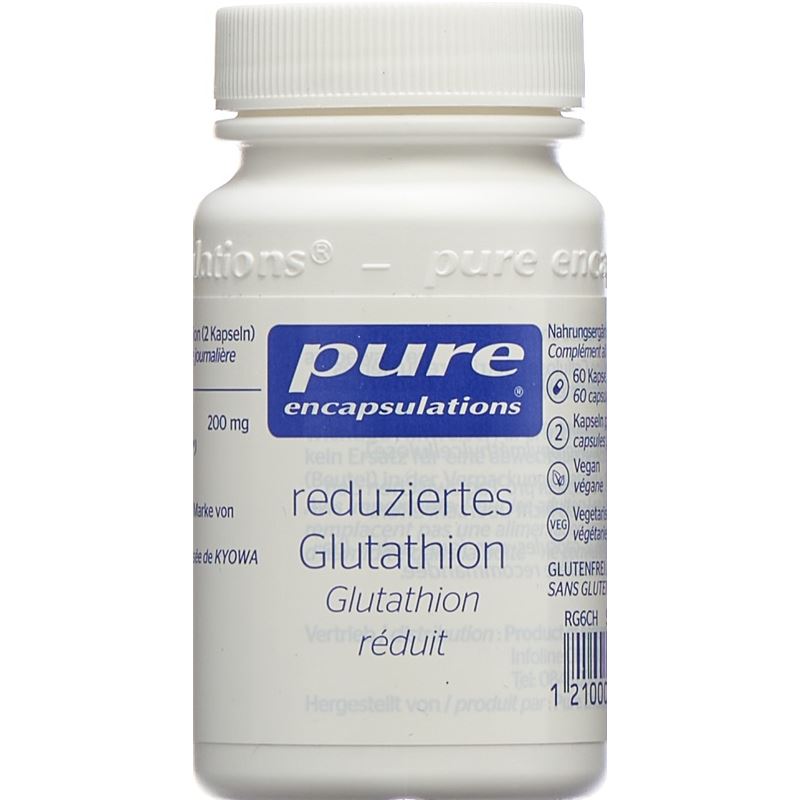 PURE reduziertes Glutathion Kaps Ds 60 Stk