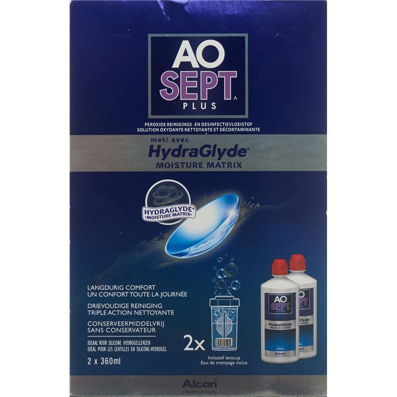 AOSEPT PLUS liq mit HydraGlyde 2 x 360 ml