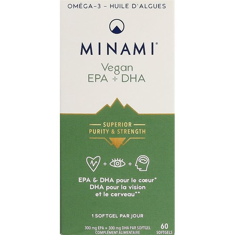 MINAMI Vegan EPA+DHA Weichkaps Ds 60 Stk