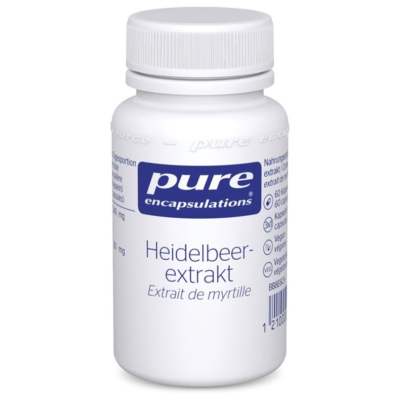 PURE Heidelbeerextrakt Kaps Ds 60 Stk