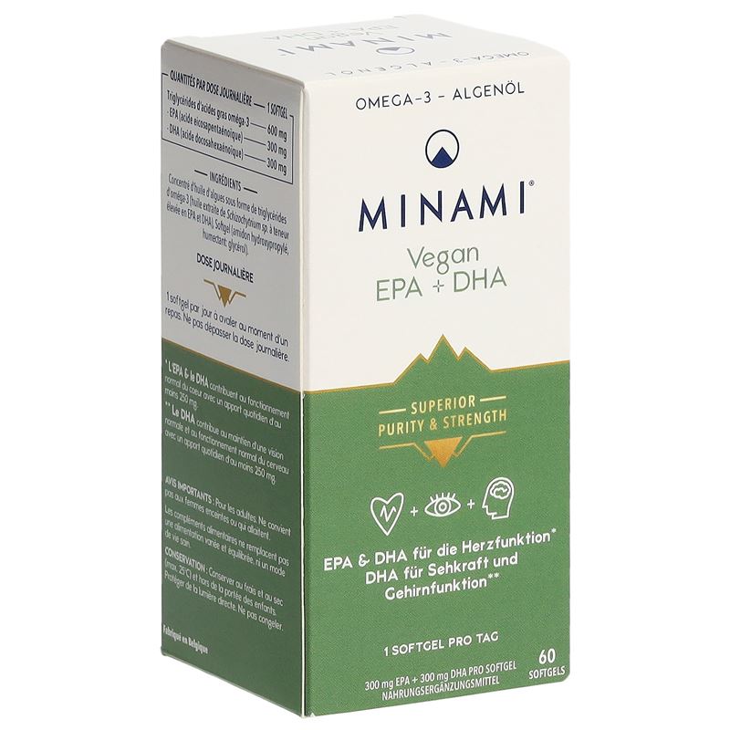 MINAMI Vegan EPA+DHA Weichkaps Ds 60 Stk