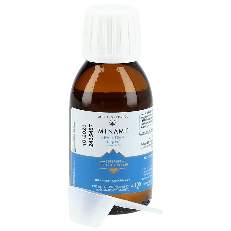 MINAMI EPA+DHA Liquid Glasfl 100 ml