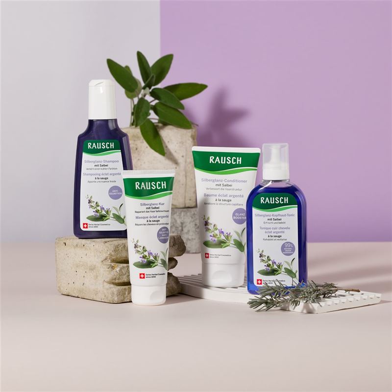 RAUSCH Silberglanz-Shampoo mit Salbei 200 ml