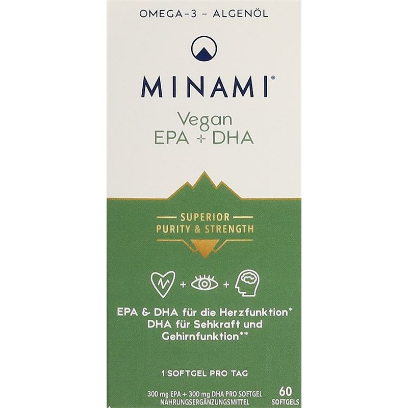 MINAMI Vegan EPA+DHA Weichkaps Ds 60 Stk
