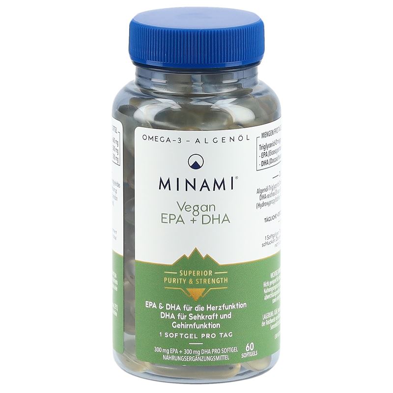 MINAMI Vegan EPA+DHA Weichkaps Ds 60 Stk