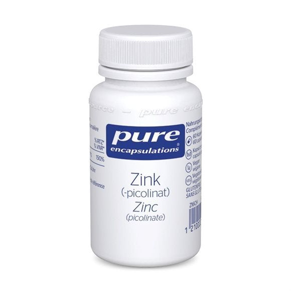 PURE Zink 5 pikolinat Kaps Fl 60 Stk