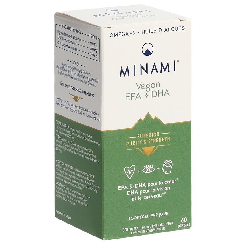 MINAMI Vegan EPA+DHA Weichkaps Ds 60 Stk
