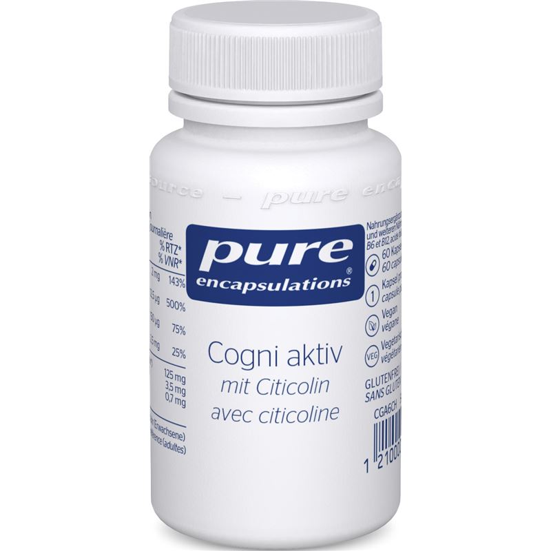 PURE Cogni Aktiv Kaps Ds 60 Stk